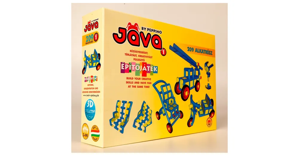 Biztonságos fizetés Jáva 1 építőjáték